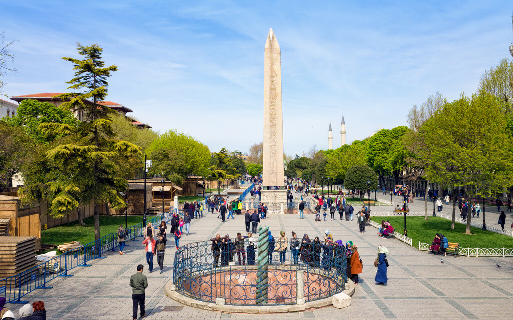 Byzantine Hippodrome in Istanbul